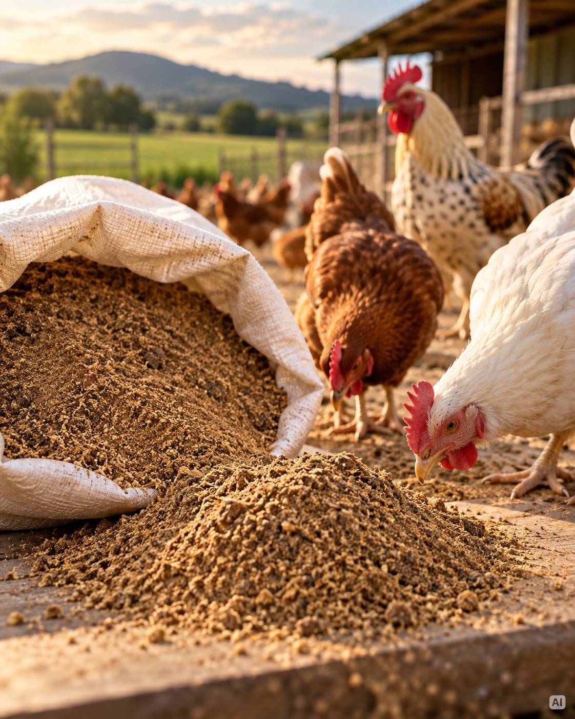 Faina de peste pentru pasari – rolul proteinelor si aminoacizilor in furaje